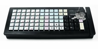 Программируемая клавиатура Posiflex KB-6600U-B черная без ридера карт Программируемая клавиатура Posiflex KB-6600U-B черная без ридера карт