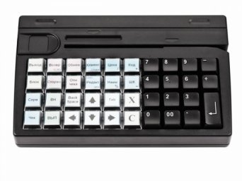 Программируемая клавиатура Posiflex KB-4000UB черная без ридера карт Программируемая клавиатура Posiflex KB-4000UB черная без ридера карт